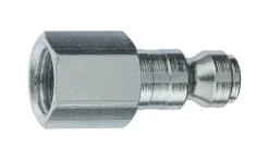 Amflo Steel 3/8 in. T-Style Plug 3/8 in. FNPT 1 pc. (Pack of 10)