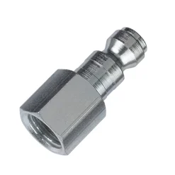 Amflo Steel 3/8 in. T-Style Plug 3/8 in. FNPT 1 pc. (Pack of 10)