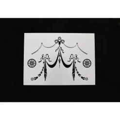 Amy Howard at Home 17.5 in. W x 22 in. L Furniture Stencil (Pack of 4)