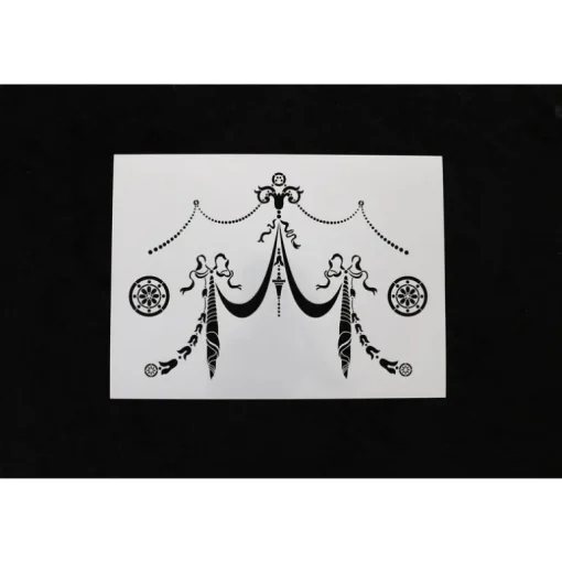 Amy Howard at Home 17.5 in. W x 22 in. L Furniture Stencil (Pack of 4)