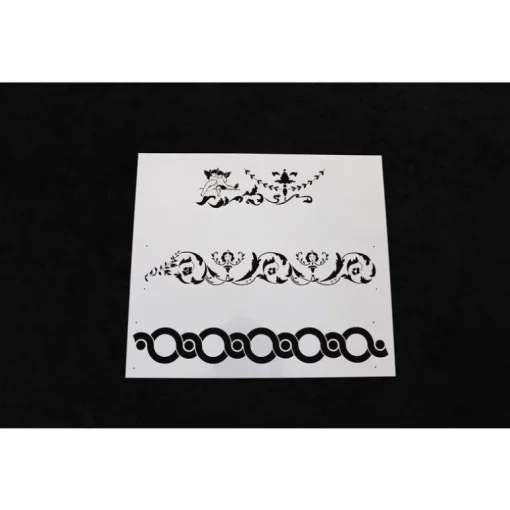 Amy Howard at Home 17.5 in. W x 22 in. L Furniture Stencil (Pack of 4)