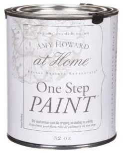 Amy Howard at Home Flat Chalky Finish Luxe Grey Latex One Step Paint 32 oz. (Pack of 2)