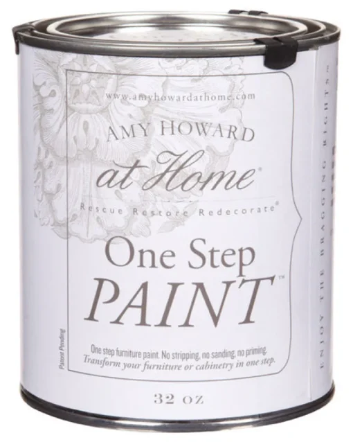 Amy Howard at Home Flat Chalky Finish Ballet White Latex One Step Paint 32 oz. (Pack of 2)