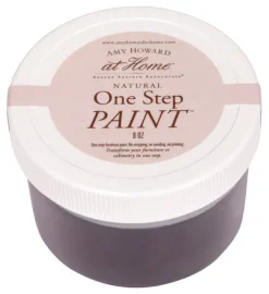 Amy Howard at Home Flat Chalky Finish Black One Step Paint 8 oz. (Pack of 6)