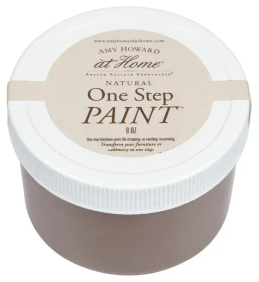 Amy Howard at Home Flat Chalky Finish Spa White One Step Paint 8 oz. (Pack of 6)