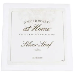 Amy Howard at Home Silver Silver Leaf (Pack of 6)
