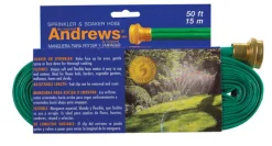 Andrews Green Vinyl 30 PSI Gentle Soaker 50 L ft. x 1 Dia. in.