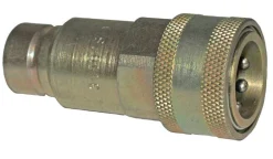 Apache 0.5 in. D 3000 psi Steel Flat Face Hydraulic Adapter