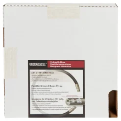 Apache 0.4 in. D X 144 in. L 4000 psi Rubber 2-Wire Hydraulic Hose