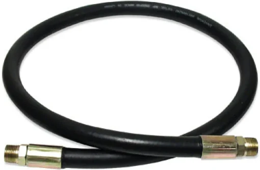 Apache 0.4 in. D X 108 in. L 4000 psi Rubber 2-Wire Hydraulic Hose