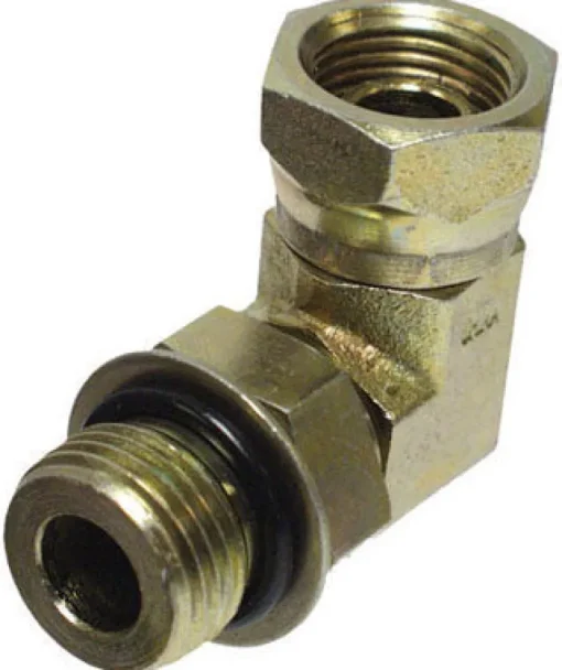 Apache Steel 1/2 in. D X 1/2 in. D Hydraulic Adapter 1 pk