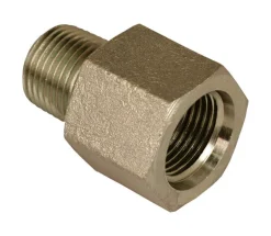 Apache Steel 5/8 in. D X 1/2 in. D Hydraulic Adapter 1 pk