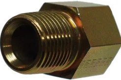 Apache Steel 5/8 in. D X 1/2 in. D Hydraulic Adapter 1 pk