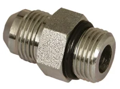 Apache Steel 1/2 in. D X 1/2 in. D Hydraulic Adapter 1 pk