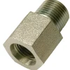 Apache Steel 3/8 in. D X 3/8 in. D Hydraulic Adapter 1 pk