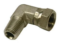 Apache Steel 3/8 in. D X 3/8 in. D T-Hydraulic Adapter 1 pk