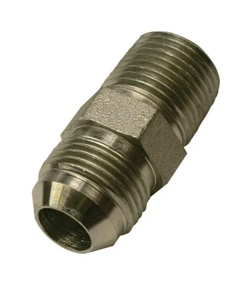Apache Steel 3/4 in. D X 3/4 in. D Hydraulic Adapter 1 pk