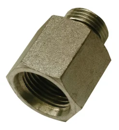 Apache Steel 1/2 in. D X 5/8 in. D Hydraulic Adapter 1 pk