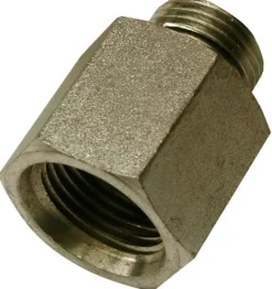 Apache Steel 1/2 in. D X 5/8 in. D Hydraulic Adapter 1 pk