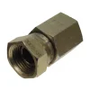 Apache Steel 1/4 in. D X 1/4 in. D Hydraulic Adapter 1 pk