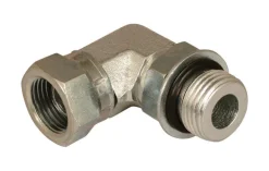 Apache Steel 1/2 in. D X 3/8 in. D Hydraulic Adapter 1 pk