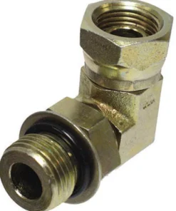 Apache Steel 1/2 in. D X 3/8 in. D Hydraulic Adapter 1 pk