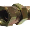 Apache Steel 3/8 in. D X 3/8 in. D Hydraulic Adapter 1 pk