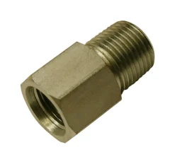 Apache Steel 3/8 in. D X 1/2 in. D Hydraulic Adapter 1 pk