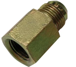 Apache Steel 5/8 in. D X 1/2 in. D Hydraulic Adapter 1 pk
