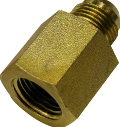 Apache Steel 5/8 in. D X 1/2 in. D Hydraulic Adapter 1 pk
