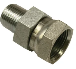 Apache Steel 1/2 in. D X 3/4 in. D Hydraulic Adapter 1 pk