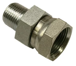 Apache Steel 1/2 in. D X 3/4 in. D Hydraulic Adapter 1 pk