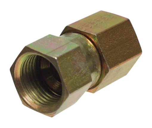 Apache Steel 5/8 in. D X 1/2 in. D Hydraulic Adapter 1 pk