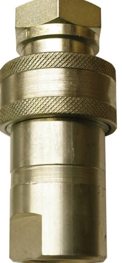 Apache Steel 3/4 in. D X 3/4 in. D Hydraulic Coupler 1 pk