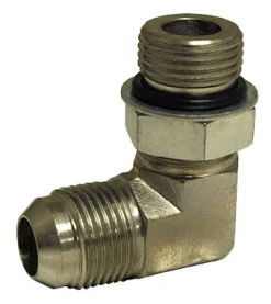Apache Steel 5/8 in. D X 5/8 in. D Hydraulic Adapter 1 pk