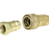 Apache Steel 1/2 in. D X 1/2 in. D Hydraulic Coupler 1 pk