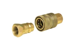Apache Steel 3/4 in. D X 3/4 in. D Hydraulic Adapter 1 pk