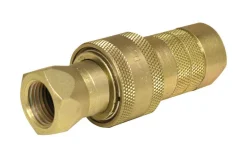 Apache Steel 1/2 in. D X 1/2 in. D Hydraulic Coupler 1 pk