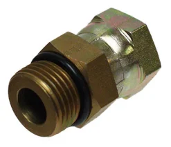 Apache Steel 3/8 in. D X 1/4 in. D Hydraulic Adapter 1 pk