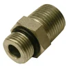 Apache Steel 3/8 in. D X 3/8 in. D Hydraulic Adapter 1 pk