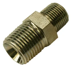 Apache Steel 1/2 in. D X 3/8 in. D Hydraulic Adapter 1 pk