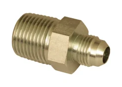 Apache Steel 3/8 in. D X 1/2 in. D Hydraulic Adapter 1 pk