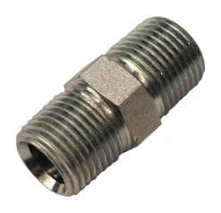 Apache Steel 1/2 in. D X 1/2 in. D Hydraulic Adapter