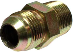 Apache Steel 1/2 in. D X 1/2 in. D Hydraulic Adapter 1 pk