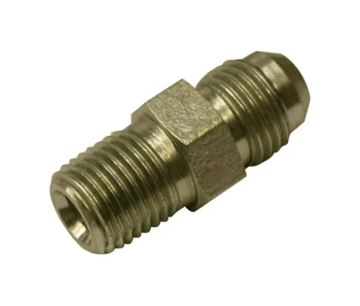 Apache Steel 1/2 in. D X 1/2 in. D Hydraulic Adapter 1 pk