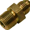 Apache Steel 3/8 in. D X 3/8 in. D Hydraulic Adapter 1 pk