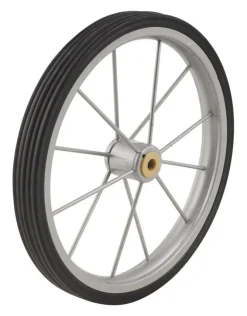 Apex 9-1/2 in. H X 1 in. W X 9-1/2 in. L Shopping Cart Wheel