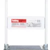 Apex 300 lb. Capacity White Steel 4-Wheel Utility Cart