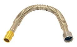 Apollo 3/4 in. PEX each X 3/4 in. D FPT 18 in. Corrugated Stainless Steel Water Heater Supply Line