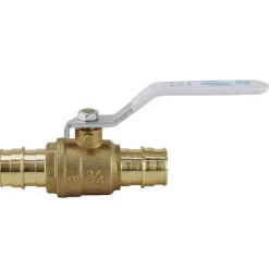Apollo Expansion PEX A 3/4 in. Brass Expansion Pex Ball Valve Full Port Quarter-Turn Lever For Potab